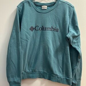 Columbia Turquoise Crewneck Sweatshirt
